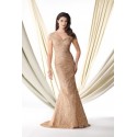 Jana Boutique Gold Off Shoulder Dress