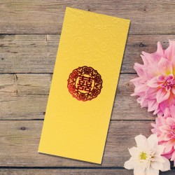 Chinese Wedding Card ( SPM86022G )