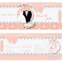 Ticket Wedding Cards - 04