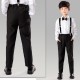 Classic Fit Flat Front Trousers Boy Suit Pant Blazer 5-12y