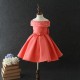 Chic and Luxury Crafted Patchwork Dress Orange 3-10y