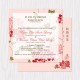 Spring Passion Printed Flat Cards - 100 pcs (3 Colors)