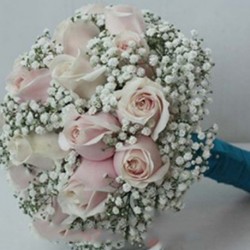 Summerpots Bridal Bouquet - Cream Pink