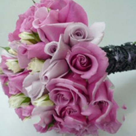 Summerpots Bridal Bouquet - Purple Lace