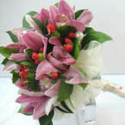 Summerpots Bridal Bouquet - Dazzling Lilac
