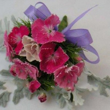 Summerpots Bridal Corsage & Boutonniere - Delicate Pink